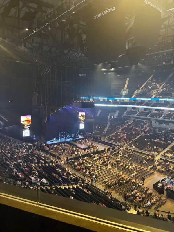 Spectrum Center, section: 205, row: B, seat: 14