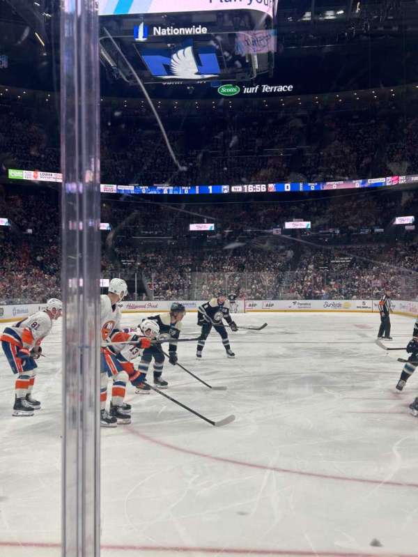 Nationwide Arena, section: 108, row: B, seat: 8