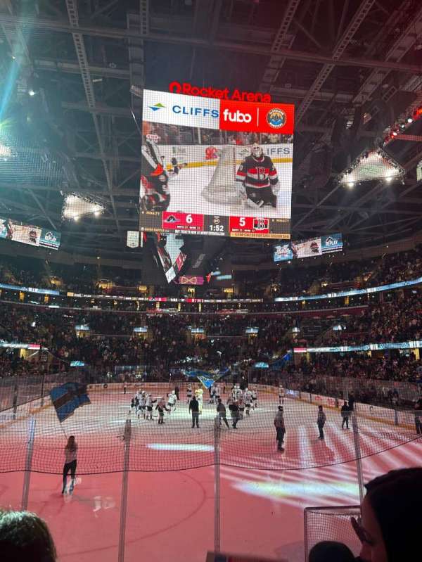 Rocket Arena, section: 114, row: 7, seat: 18
