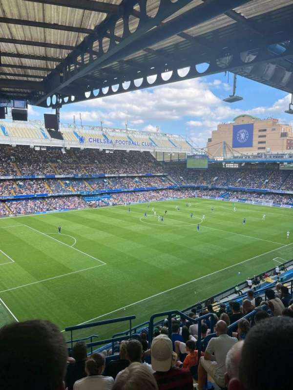 Stamford Bridge, section: MHU, row: Q, seat: 393