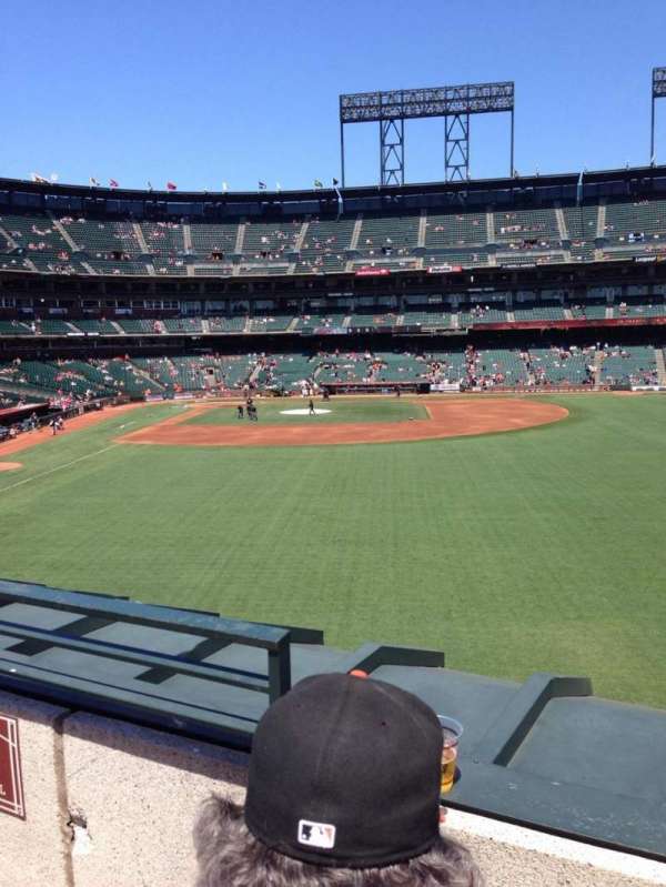 Oracle Park, section: 148, row: 2, seat: 11