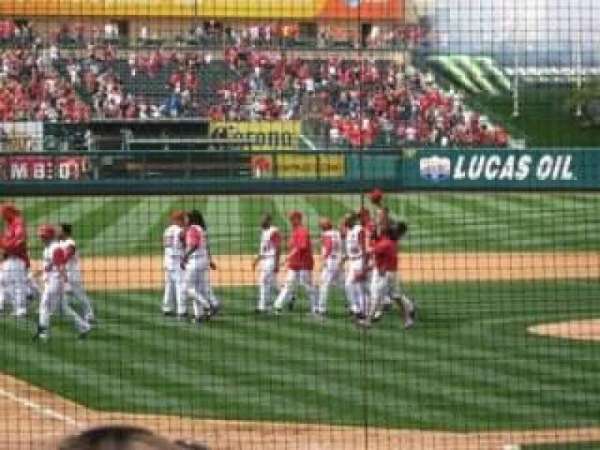 Angel Stadium, section: 116