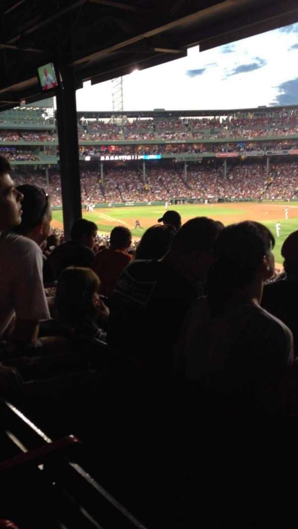 Fenway Park, section: Grandstand 6, row: 9, seat: 5