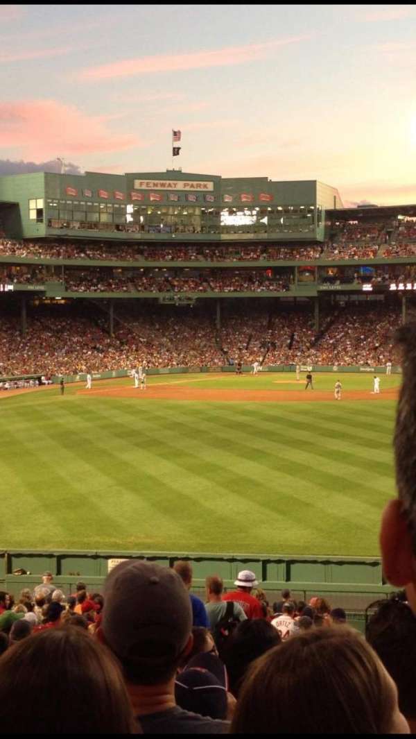 Fenway Park, section: Bleacher 39, row: 27, seat: 7