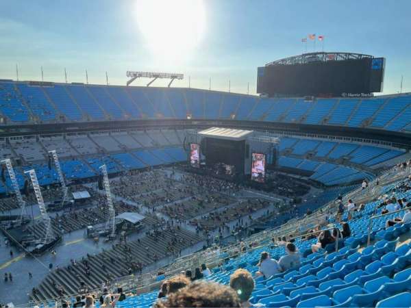 Bank of America Stadium, section: 521, row: 20, seat: 15