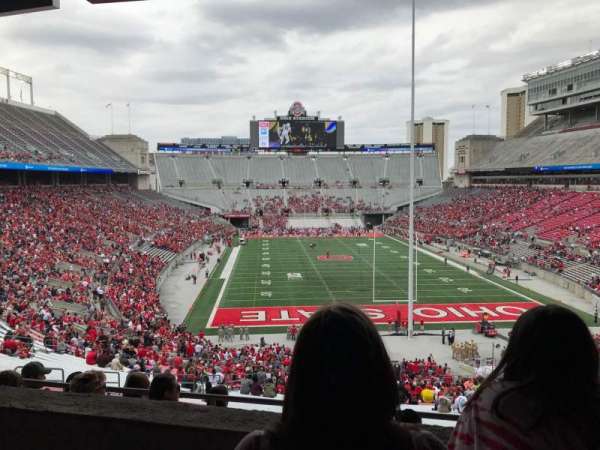 Ohio Stadium, section: 2b, row: 3, seat: 20