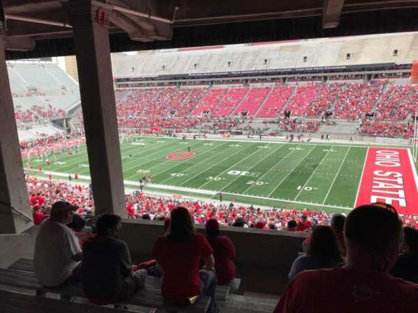 Ohio Stadium, section: 12b, row: 8, seat: 17