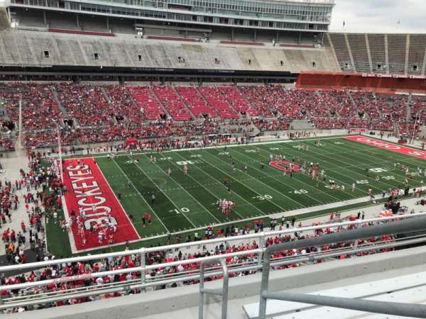 Ohio Stadium, section: 28c, row: 6, seat: 18