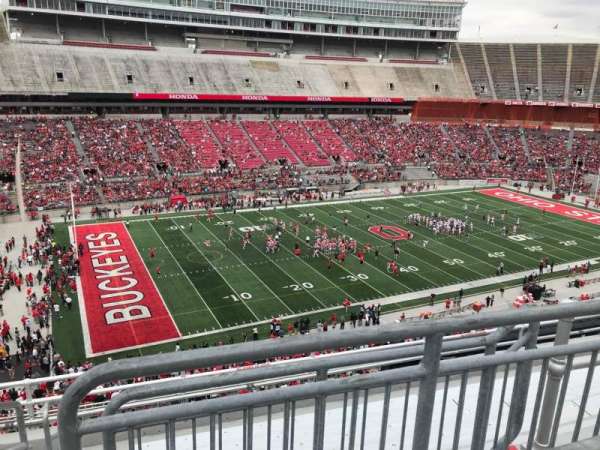 Ohio Stadium, section: 28c, row: 8, seat: 17