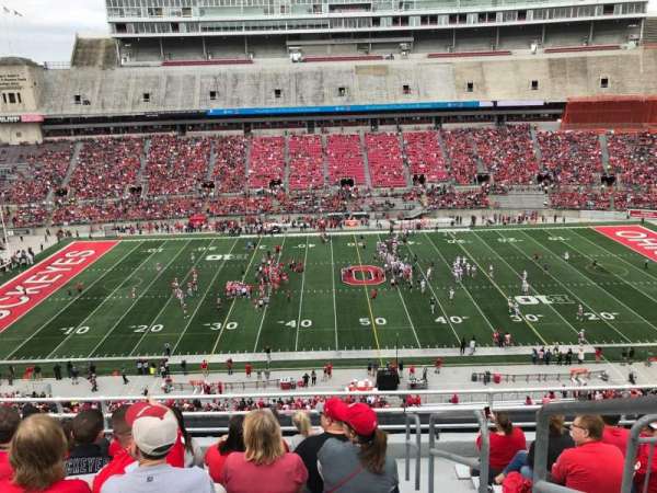 Ohio Stadium, section: 22c, row: 9, seat: 17