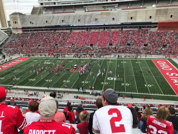 Ohio Stadium, section: 18c, row: 10, seat: 28