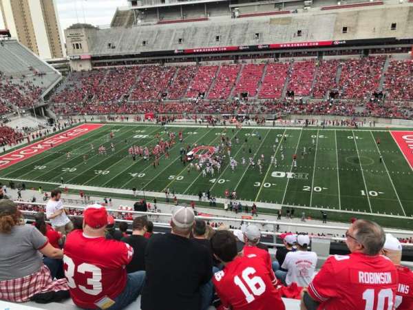 Ohio Stadium, section: 18c, row: 9, seat: 19