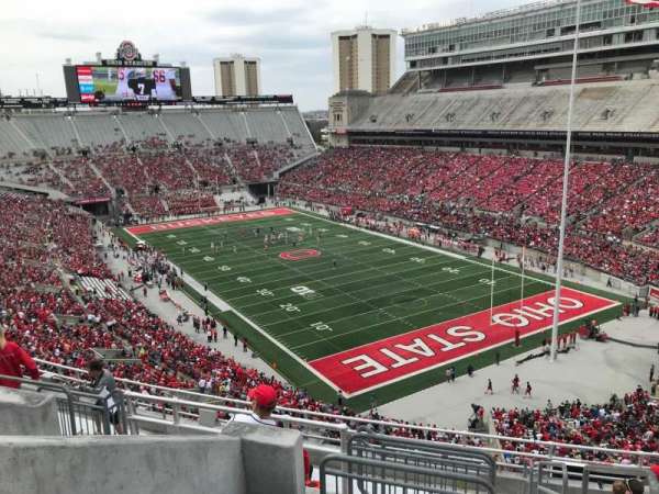 Ohio Stadium, section: 10c, row: 12, seat: 1