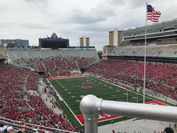 Ohio Stadium, section: 8c, row: 11, seat: 9