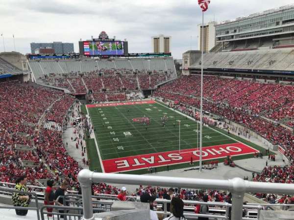 Ohio Stadium, section: 6c, row: 12, seat: 8