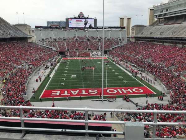 Ohio Stadium, section: 4c, row: 4, seat: 5