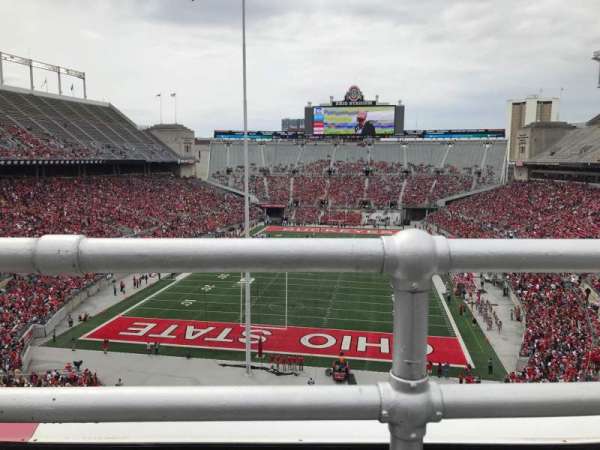 Ohio Stadium, section: 3c, row: 1, seat: 15