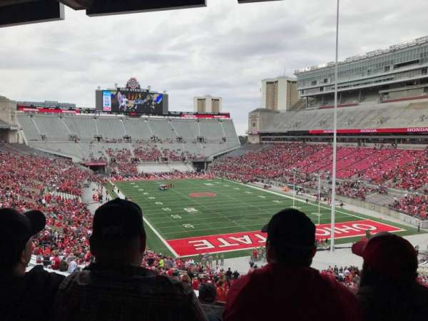 Ohio Stadium, section: 4b, row: 3, seat: 2