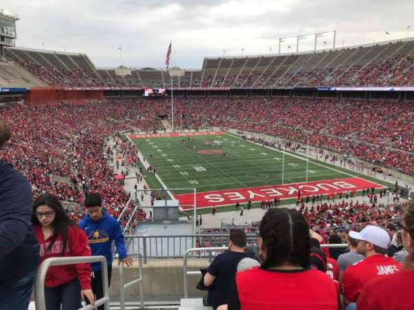 Ohio Stadium, section: 35b, row: 16, seat: 33