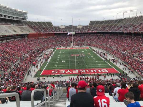 Ohio Stadium, section: 39b, row: 29, seat: 34