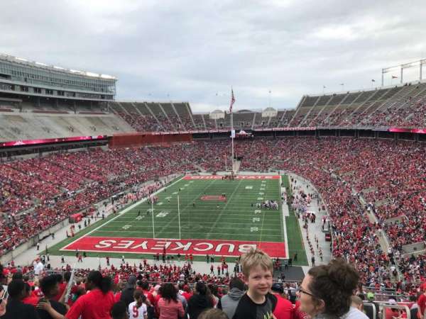 Ohio Stadium, section: 38b, row: 28, seat: 3