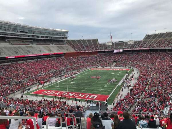 Ohio Stadium, section: 34b, row: 28, seat: 32