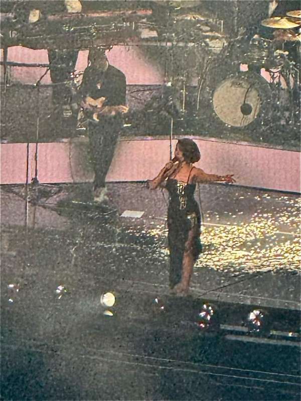 The O2, London, section: 415, row: B, seat: 808