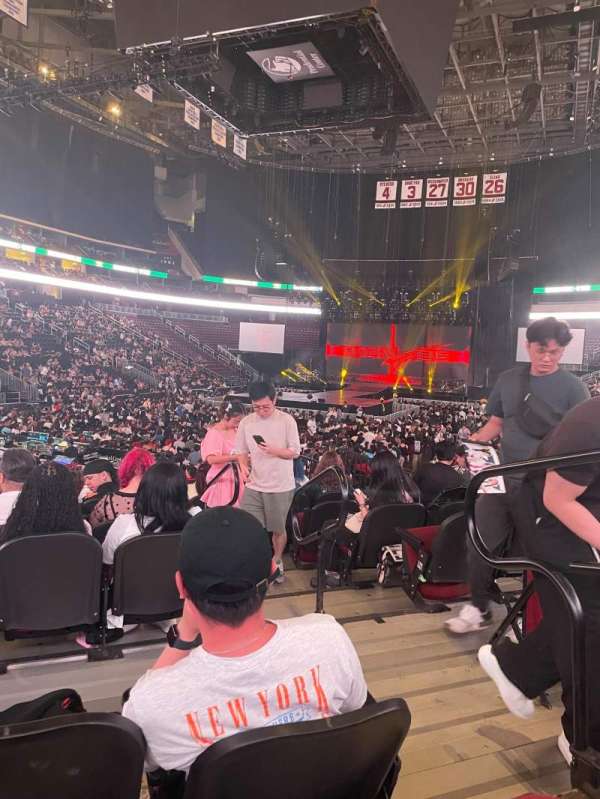 Prudential Center, section: 4, row: 13, seat: 2