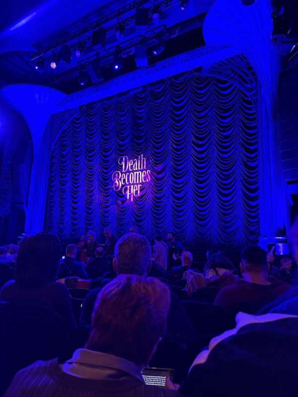 Lunt-Fontanne Theatre, section: Orchestra R, row: L, seat: 12