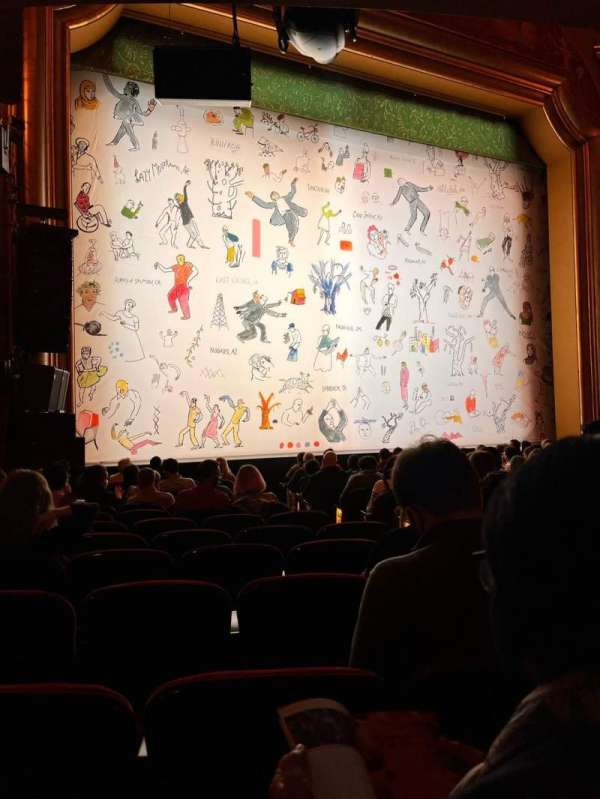 St. James Theatre, section: Orchestra L, row: M, seat: 11