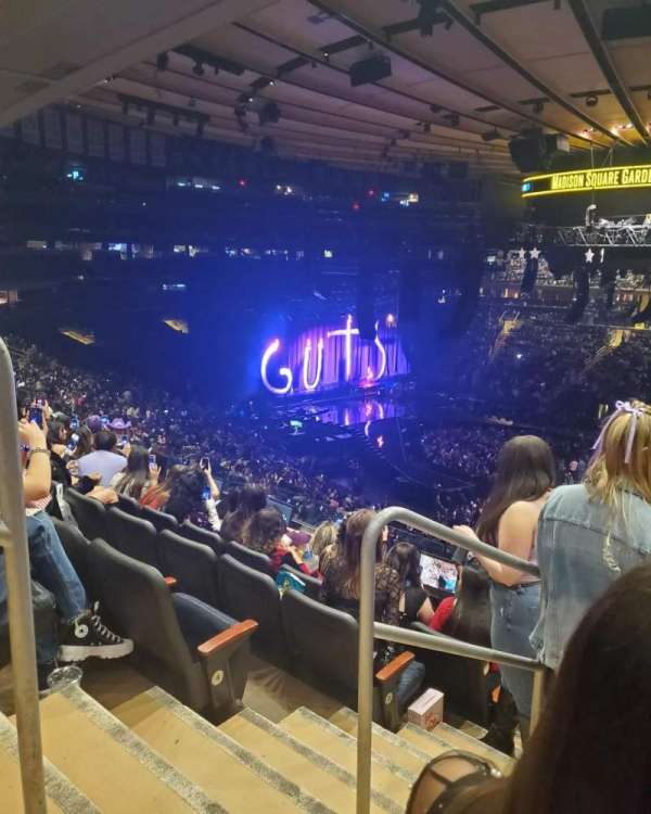 Madison Square Garden, section: 226, row: 6, seat: 2