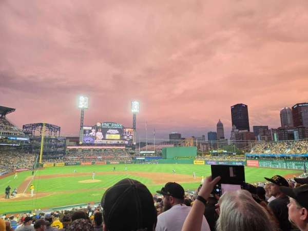 PNC Park, section: 113, row: S, seat: 15