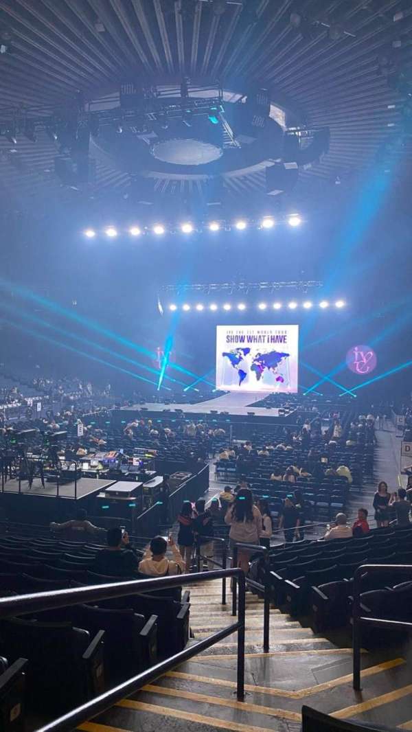 Oakland Arena, section: 106, row: 13, seat: 6