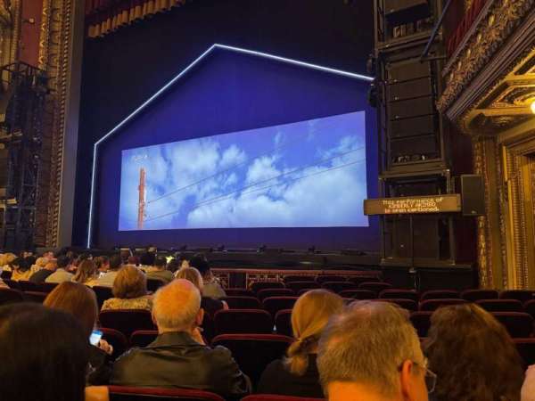 CIBC Theatre, section: Orchestra R, row: J, seat: 12