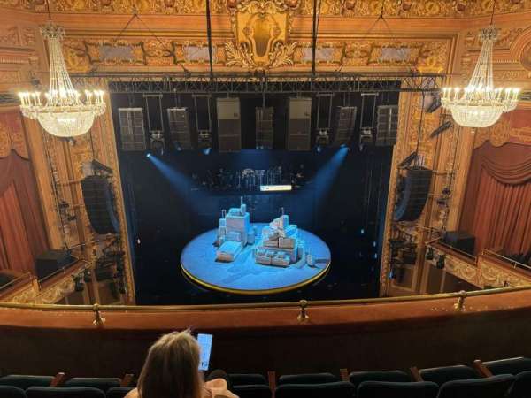 Longacre Theatre, section: Balcony C, row: D, seat: 110