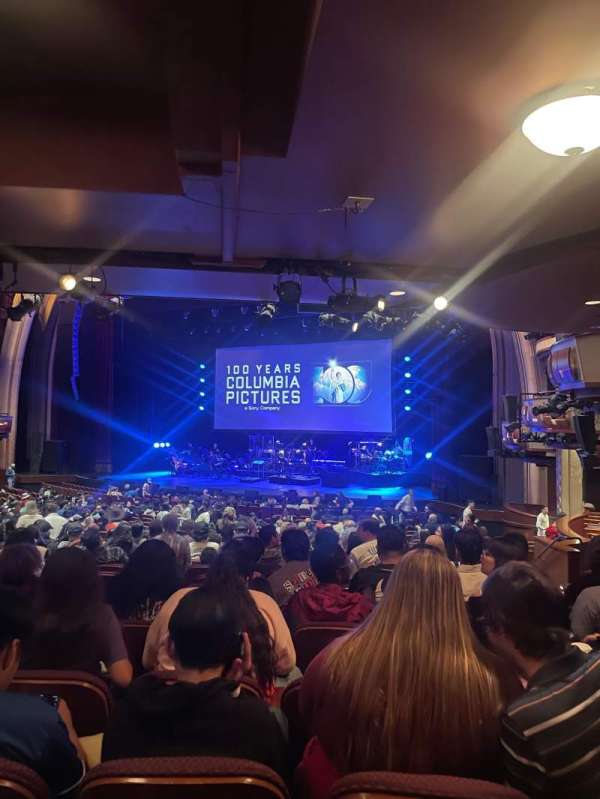 Dolby Theatre, section: Parterre R, row: L, seat: 1