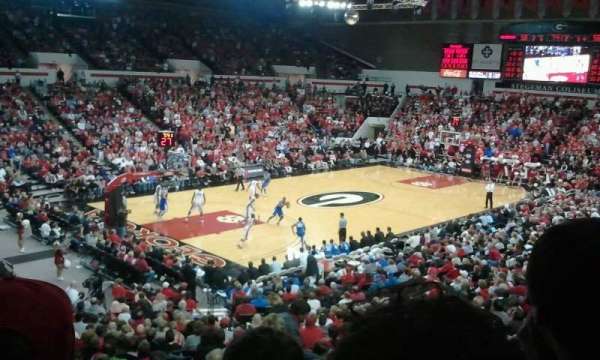 Stegeman Coliseum, section: II, row: 3, seat: 26