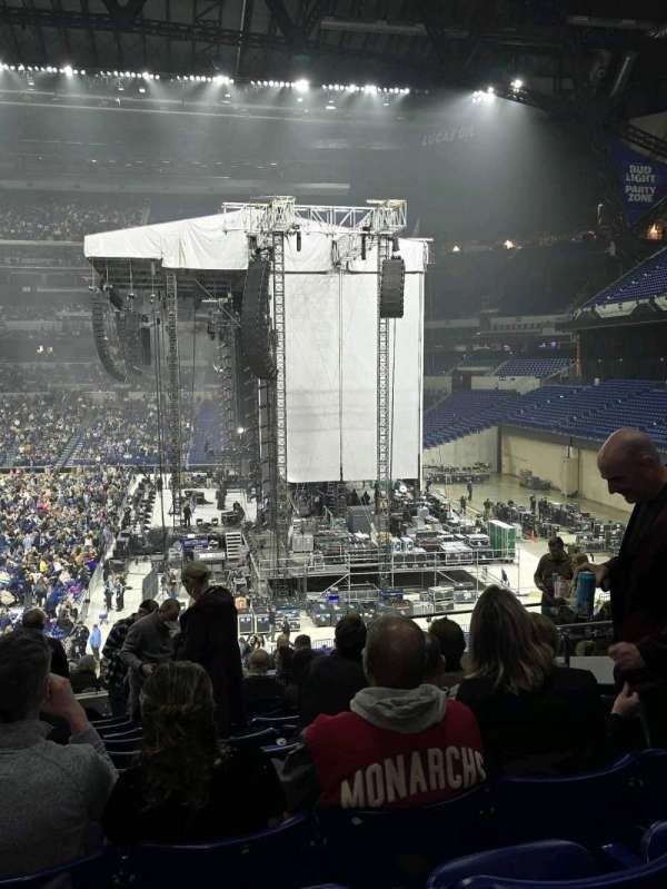 Lucas Oil Stadium, section: 210, row: 12, seat: 6