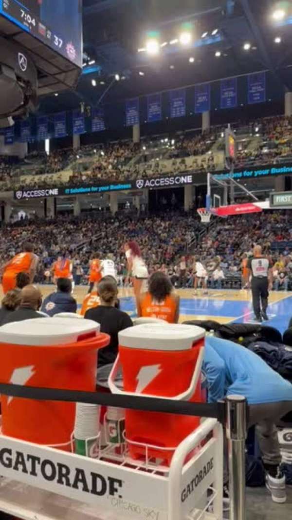 Wintrust Arena, section: 106, row: Bb, seat: 1