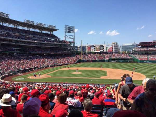 Nationals Park, section: 129, row: UU, seat: 1