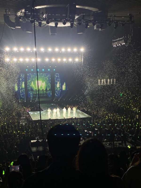 Oakland Arena, section: 108, row: 26, seat: 19