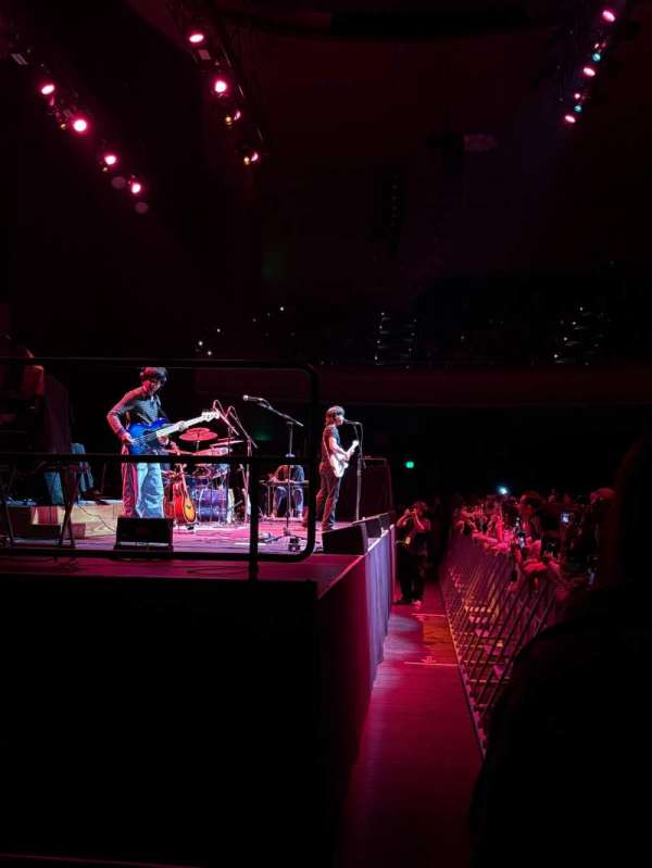 SF Masonic Auditorium, section: 8, row: Floor, seat: Left Side