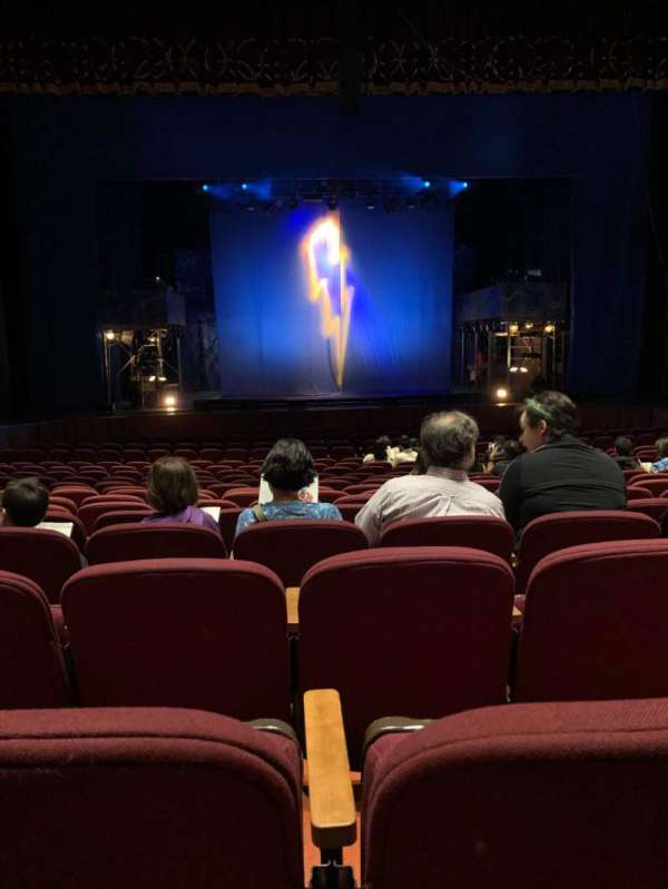 San Jose Center For The Performing Arts, section: ORCL-4, row: 13, seat: 6