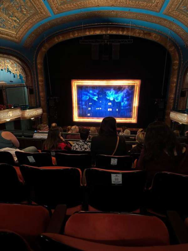Curran Theater, section: Mezzanine C, row: E, seat: 109