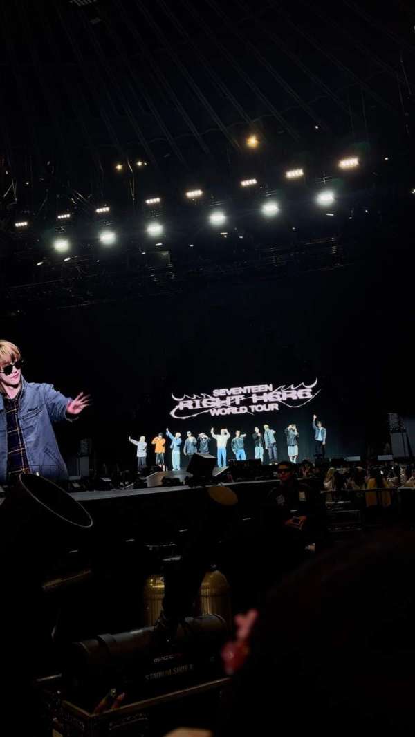 Oakland Arena, section: C, row: 27, seat: 8