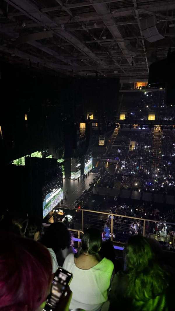SAP Center, section: 216, row: 9, seat: 1