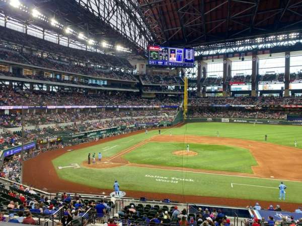Globe Life Field, section: 119, row: 1, seat: 10