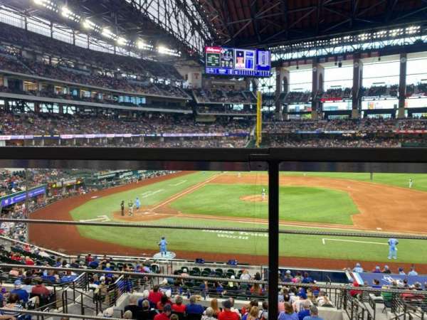 Globe Life Field, section: 119, row: 1, seat: 10