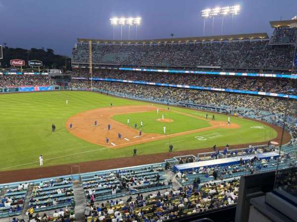Dodger Stadium, section: 229 Club, row: B, seat: 2