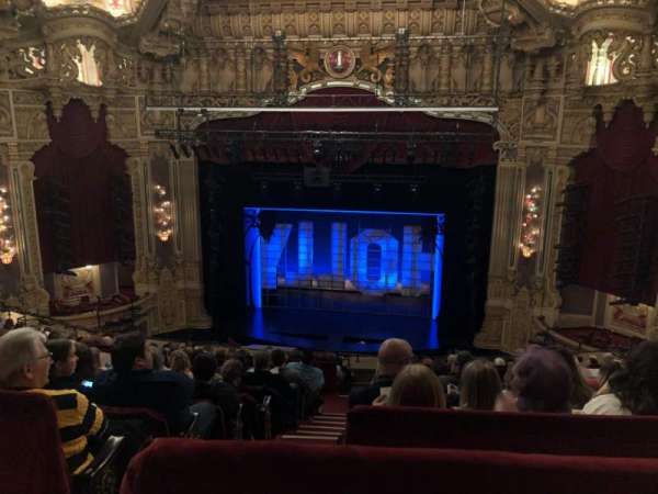 James M. Nederlander Theatre, section: Balcony rc, row: M, seat: 320